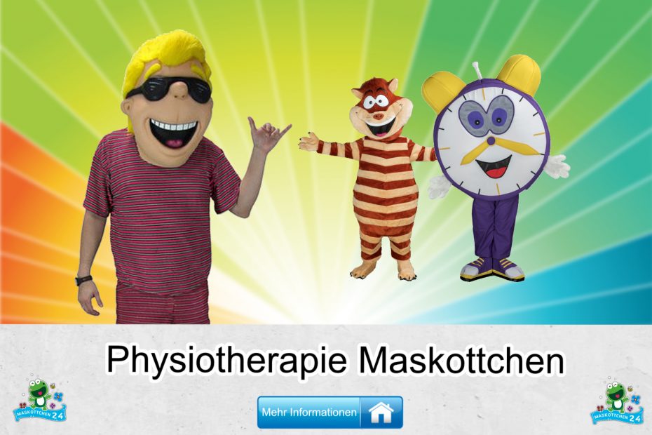 Physiotherapie Kostüme Maskottchen Karneval Produktion Firma Bau